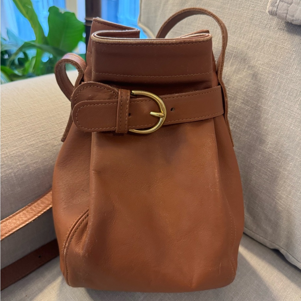 Vintage Coach Soho Belted Bucket Bag 4156